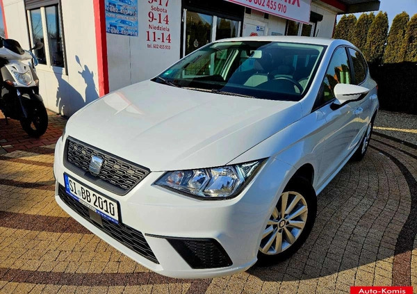 Seat Ibiza cena 45800 przebieg: 58800, rok produkcji 2020 z Szadek małe 742